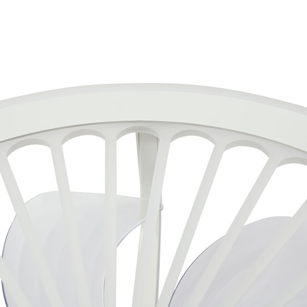 Orren Ellis Integrated LED Bladeless Ceiling Fan with Remote Control